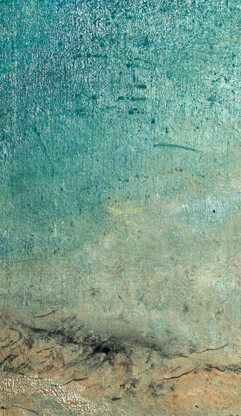 Ijle Lucht — Olieverf op paneel, 25,5 x 16 cm