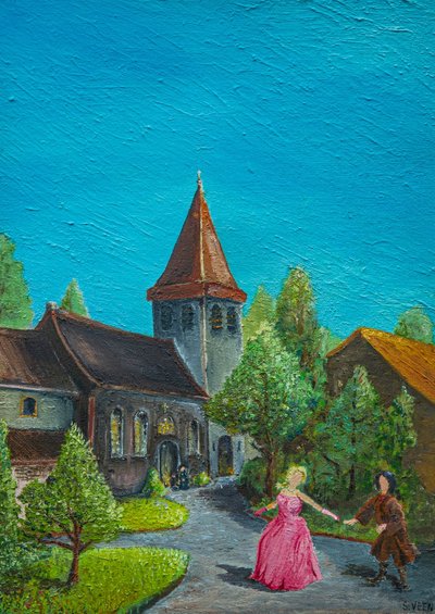 Tot Ongeloof — Olieverf op doek, 76 x 51 cm